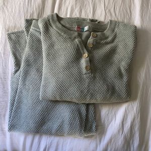 Free People Hailee Sweater Set Grey